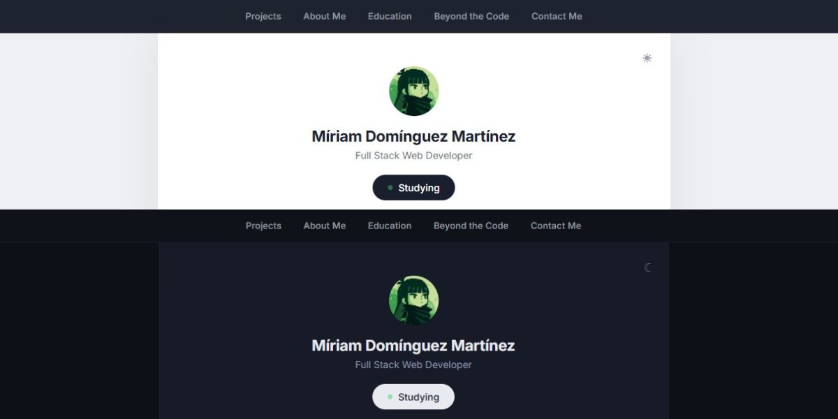 Portfolio project preview